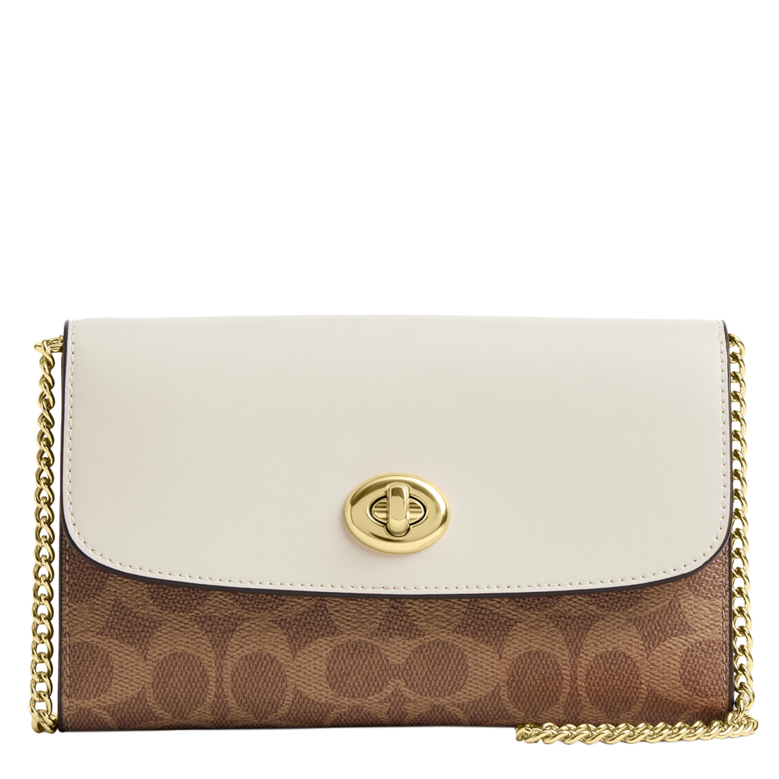 Coach Women's Chain Crossbody in Signature Canvas
