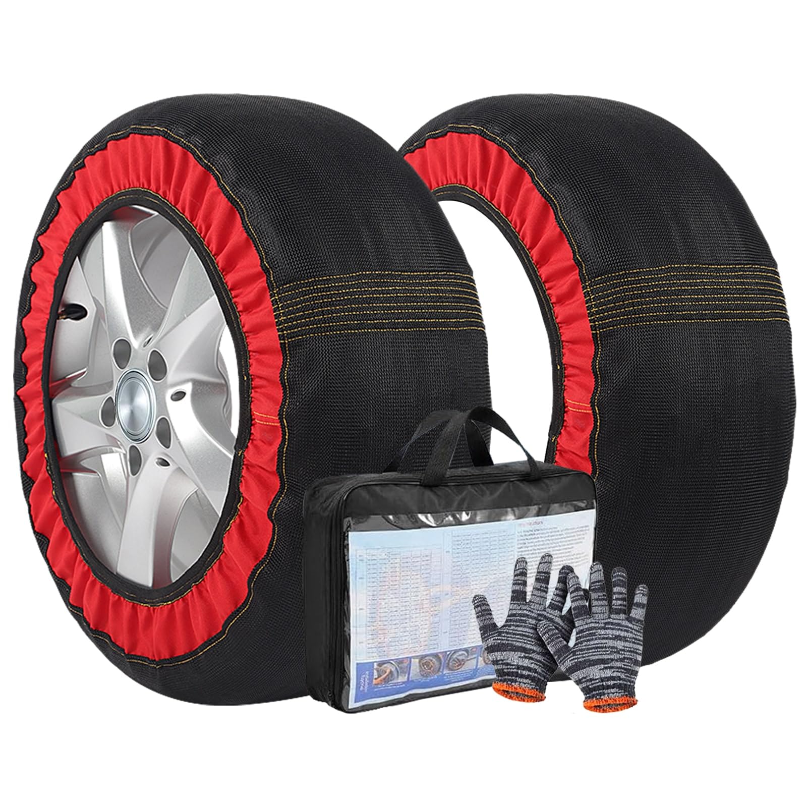 Amazon.co.jp: 布製タイヤチェーン 205/50R16 軽自動車 非金属タイヤ 