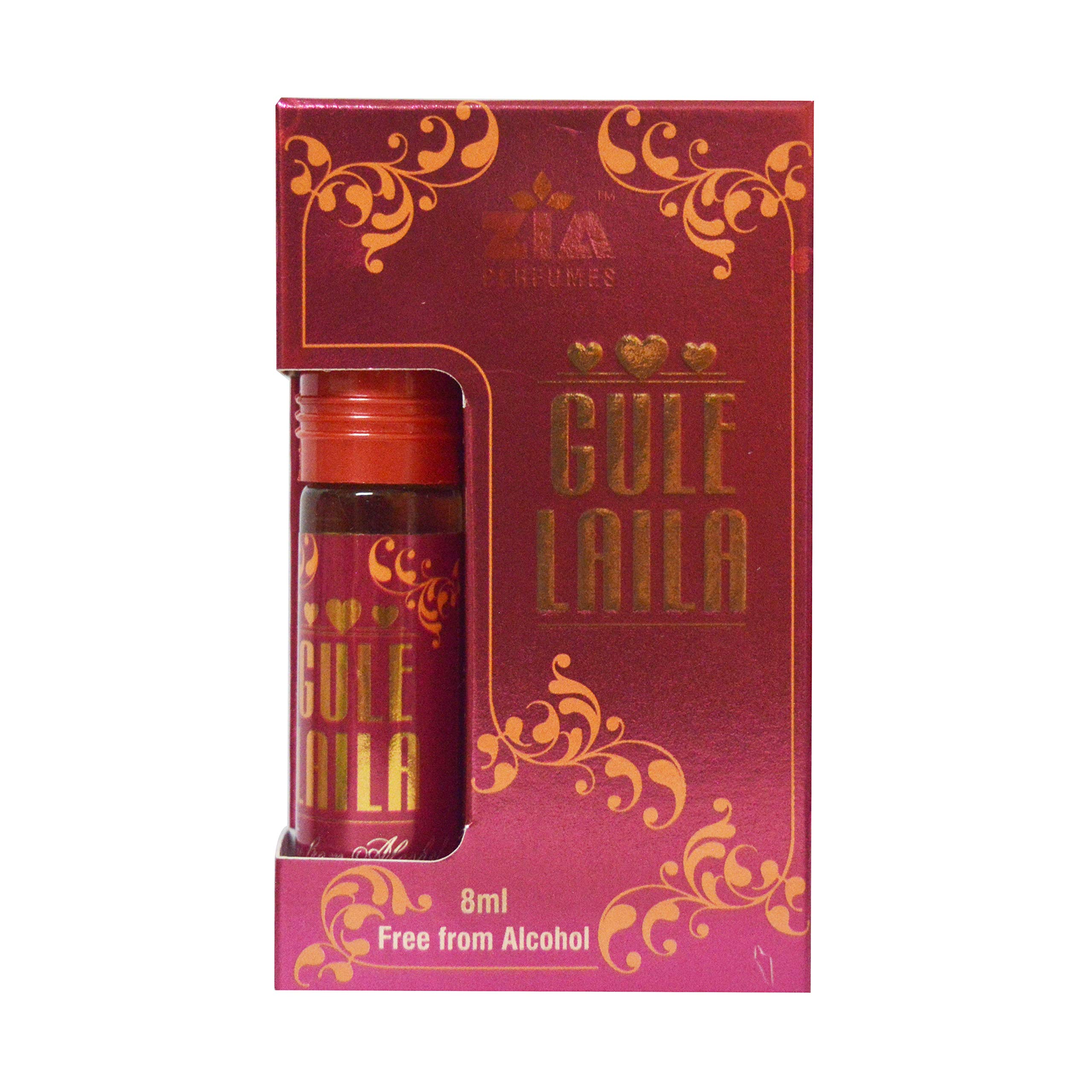 ZIA PerfumesGule Laila 8 ml Roll-on Attar Perfume For Unisex (Non Alcoholic)