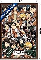Vista 29 de Trends International Attack on Titan - Póster de pared, 22.375 x 34 pulgadas, póster y paquete de montaje