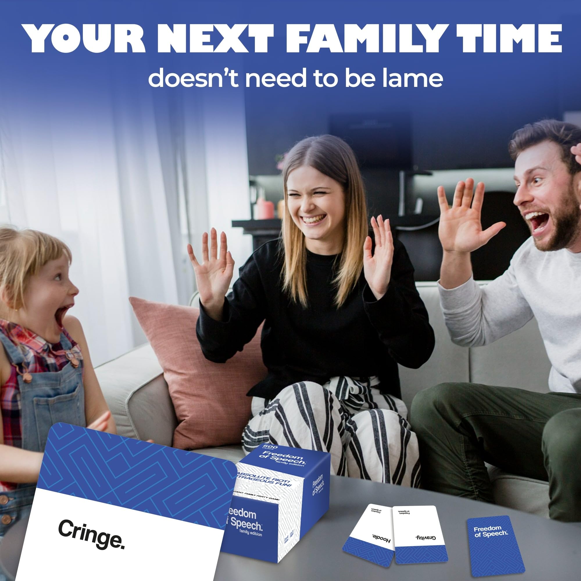 QUOKKA Family Board Games For Kids And Adults, Party Games Freedom of Speech, FAMILY EDITION, Guess The Word, Fast-Paced - Image 4