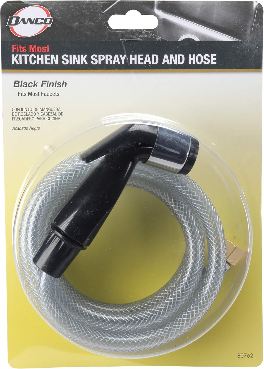 Buy Danco, Black, Vinyl TriggerAction Kitchen Faucet Spray Hose & Head
