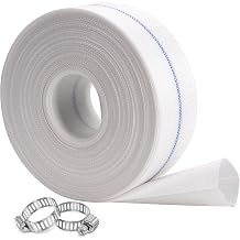 Pool Backwash Hose 3 65 ft Fiber Reinforced Discharge Hose General Purpose Flexible Lightweight Lay Flat Pump Drain Pipe Hose for Water Transfer 3in-65ft, Anti-abrasion
