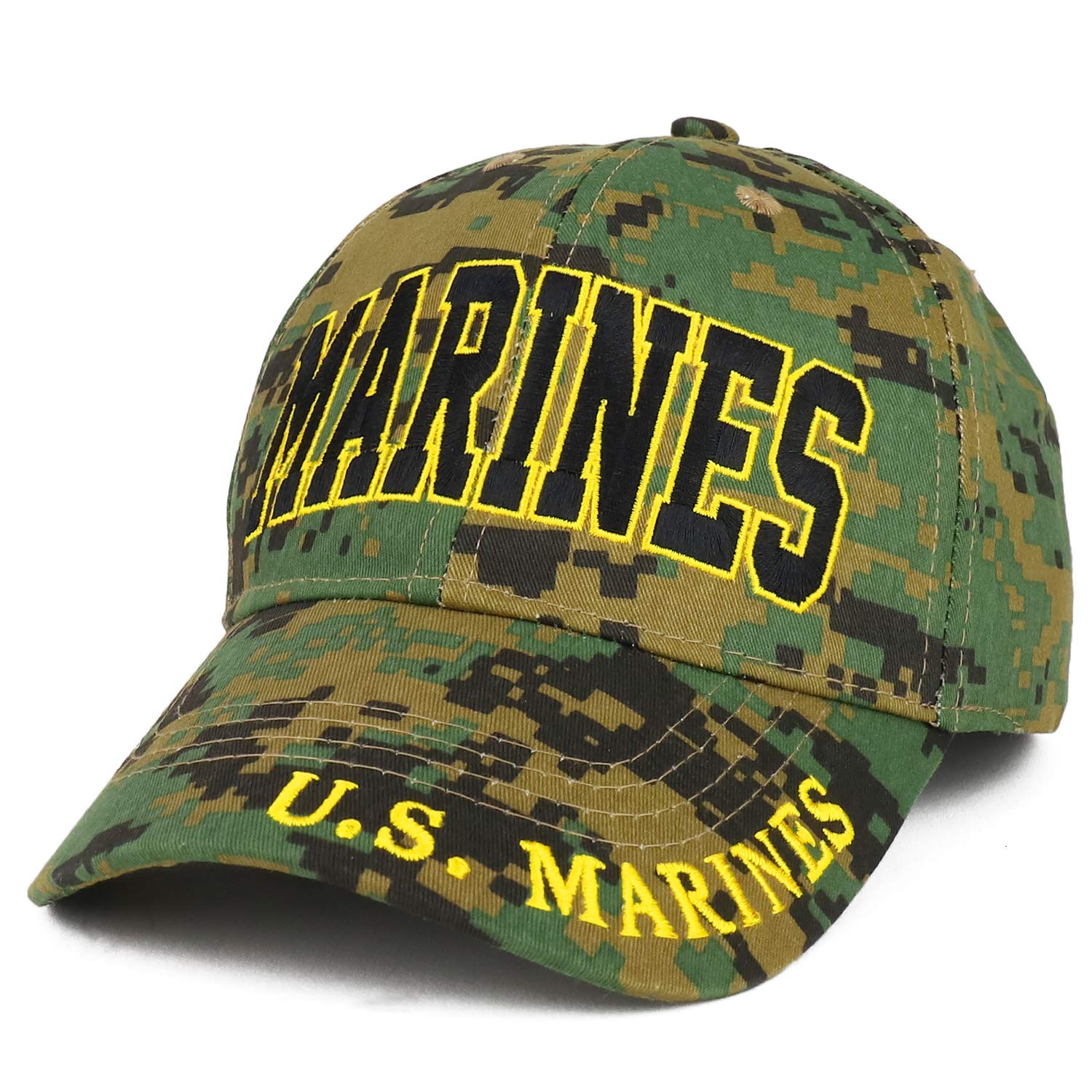 Officially Licensed US Marine Corps Veteran Embroidered Cotton Baseball Cap