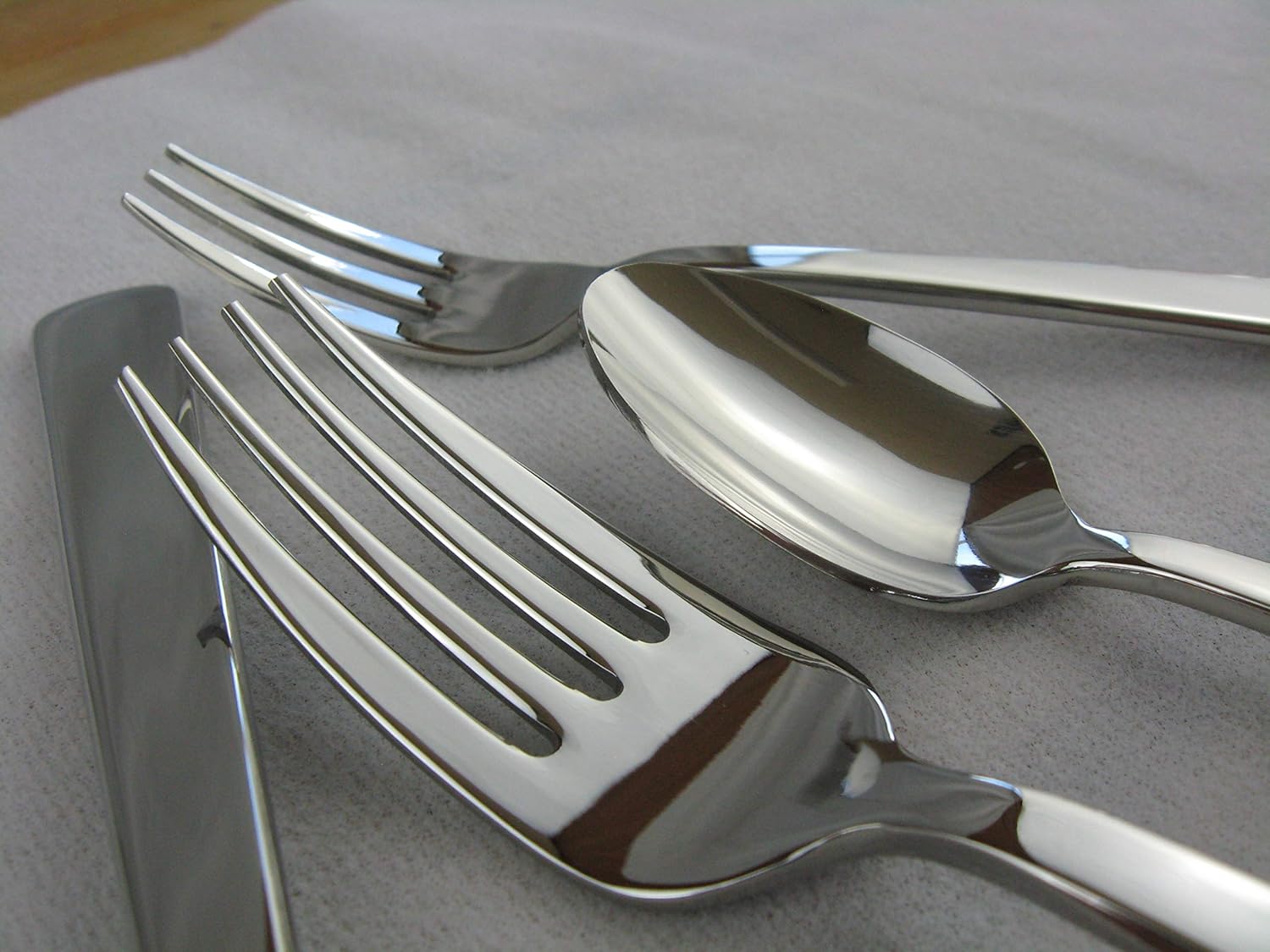 Nagao mA Dinner Spoon, Mirror Finish, 18-8 Stainless Steel, Made in Japan