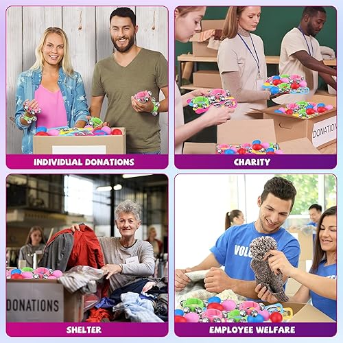 Miniatura 4 de 72 piezas de cesta de Pascua a granel para niños, incluye 24 cocteleras de huevos, 24 muñequeras, 24 platillos de pandereta para instrumentos