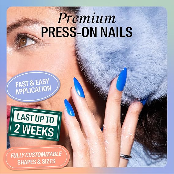 Chillhouse - Chill Tips, Press on Nails Kit - Apres All Day (Oval) - 30 Nail Shapes & Sizes - Up to 2 Weeks of Wear - Customizable Fit - Reusable - Latina Founded & Women Owned - Beauty & Self Care