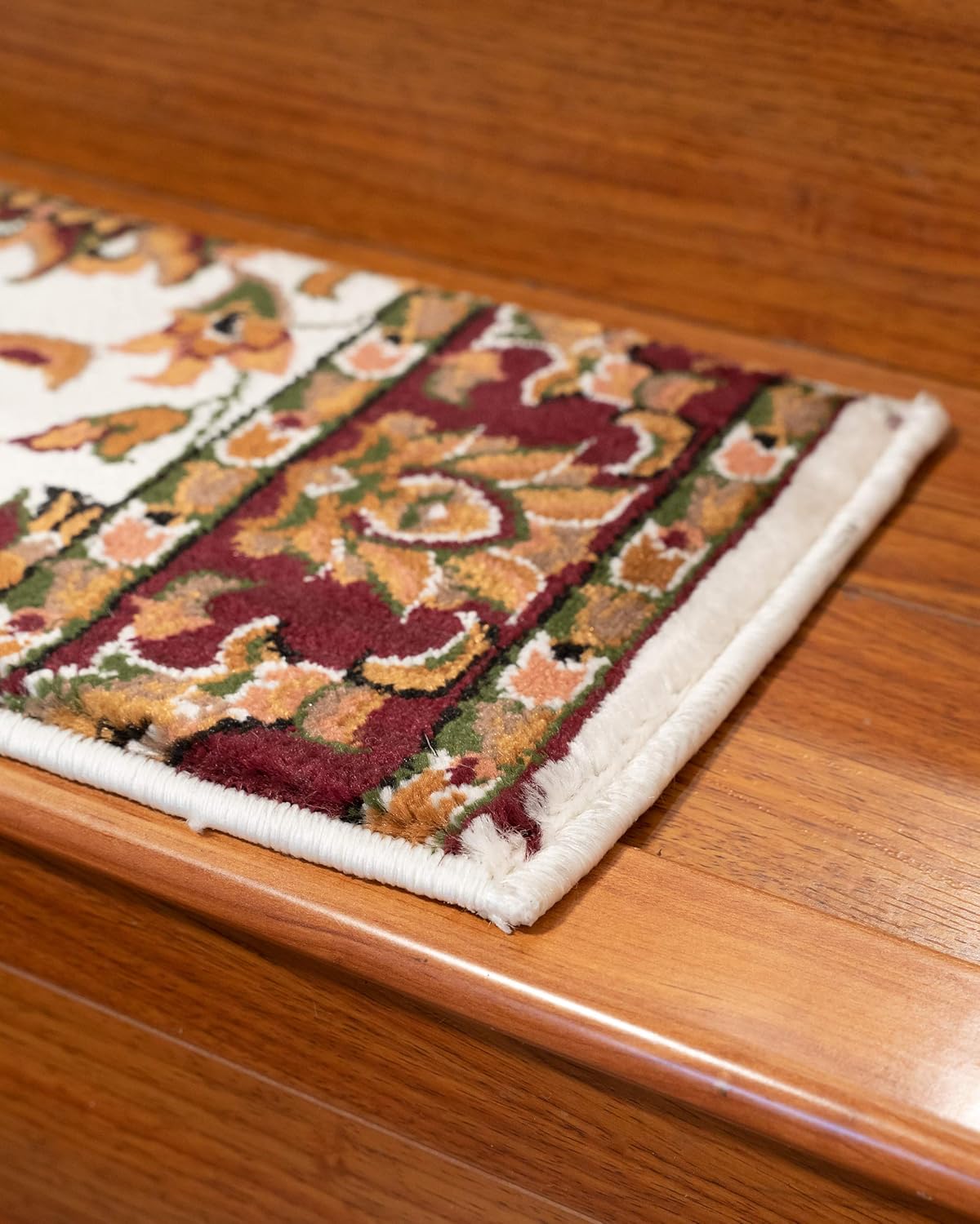 Gеt Sресіаl Prісе Natural Area Rugs Cream Sidney DIY Pet Friendly Polypropylene Carpet Stair Treads/Rugs Safety Slip Resistant for Kids, Elders, and Dogs. 9 x 29 (13) w/Double Sided Strips Included