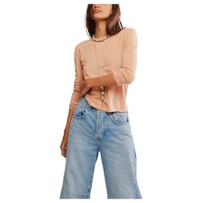 Free People Nova T Shirts Long Sleeve Women