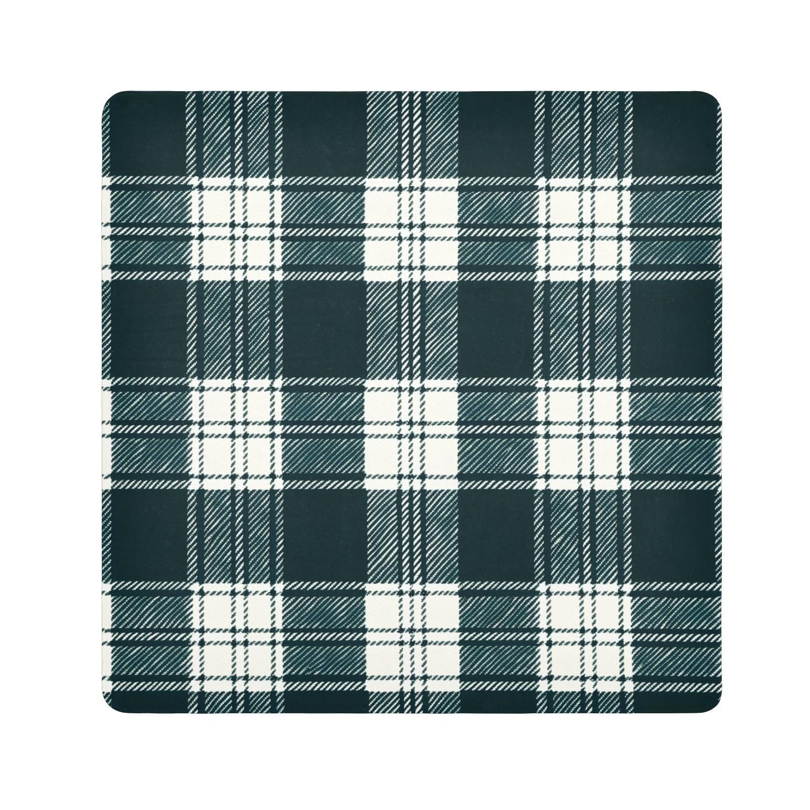 ODAWA Dark Green Plaid 17.7