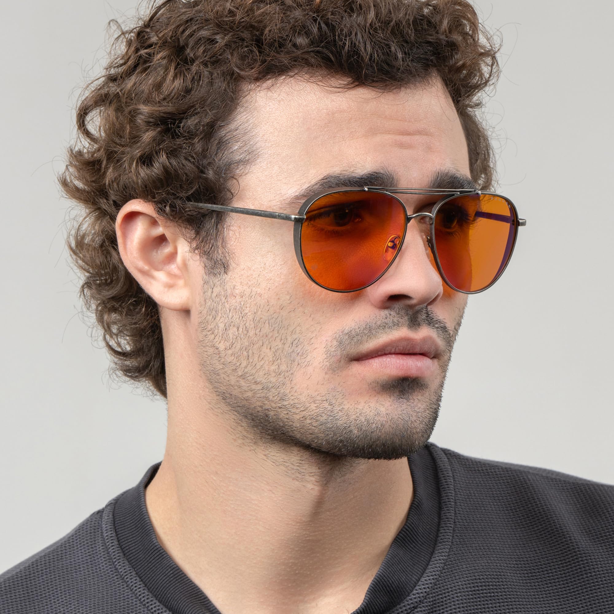 GUNNAR Fallout Brotherhood of Steel - Occhiali da gioco con blocco della luce blu per alleviare gli occhi asciutti