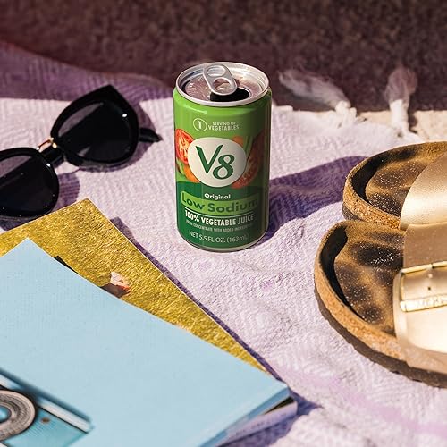 Miniatura 28 de V8 - 100% jugo vegetal, original, bajo en sodio