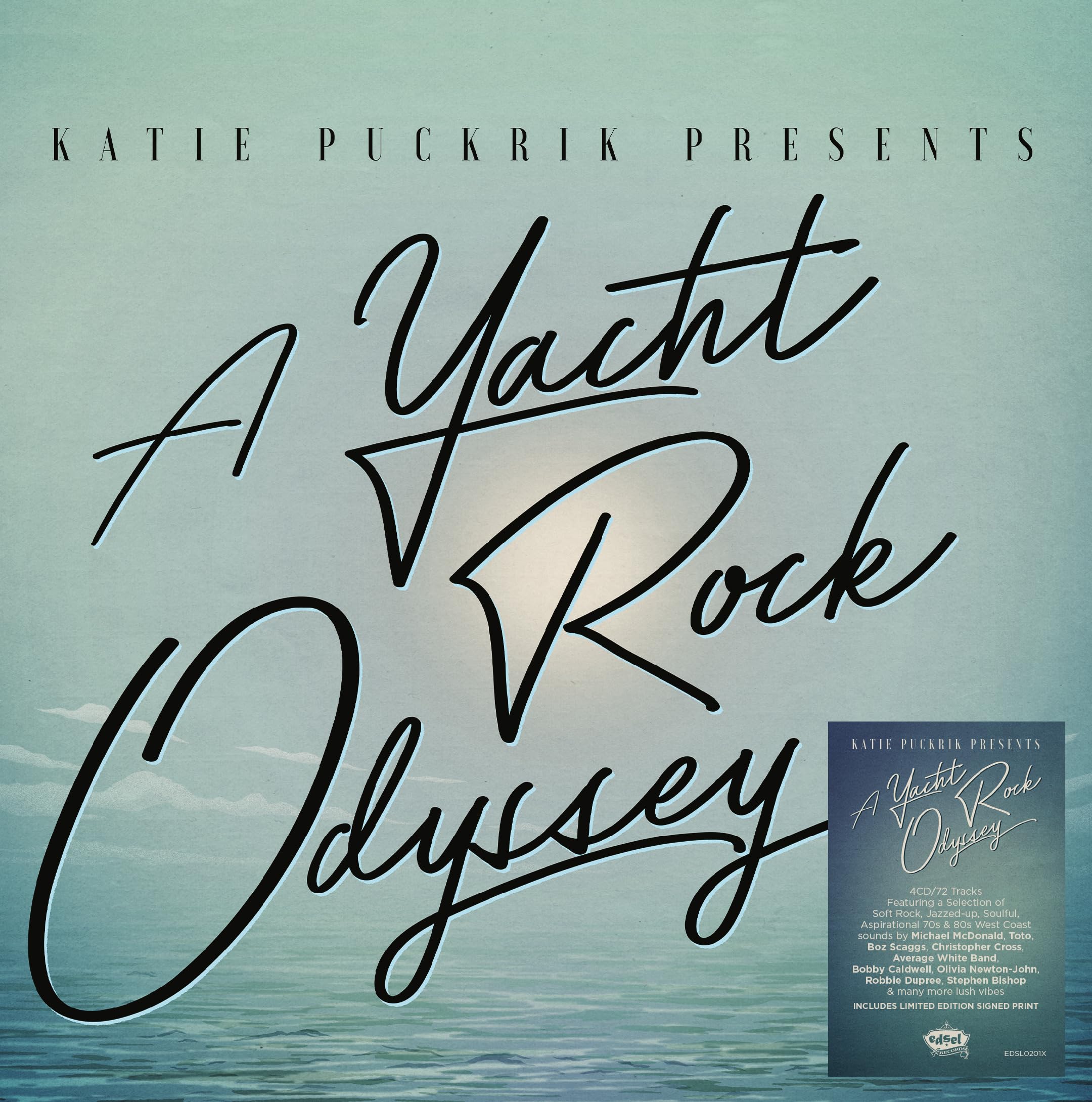Katie Puckrik Presents: 'A Yacht Rock Odyssey' Signed Edition Deluxe Packaging