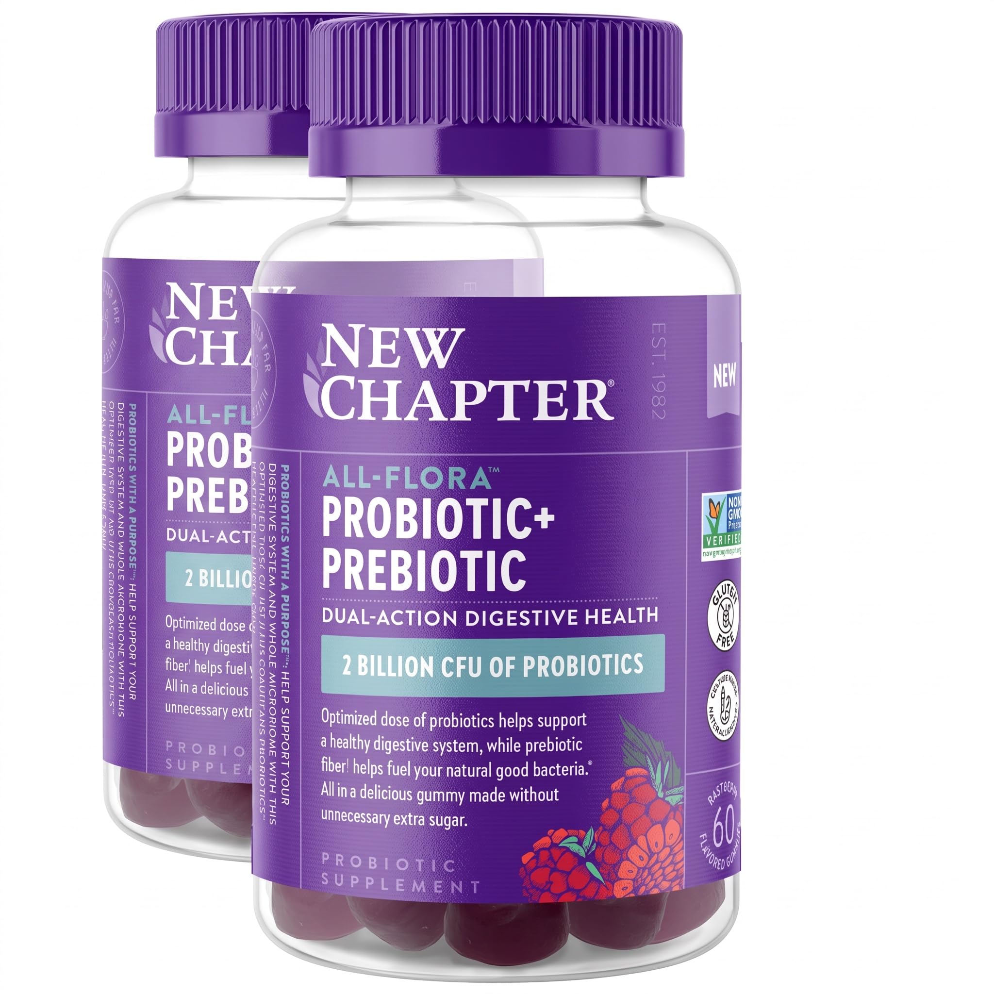 New Chapter All-Flora Probiotic Gummies, 1 Month Supply — Amazon image 8