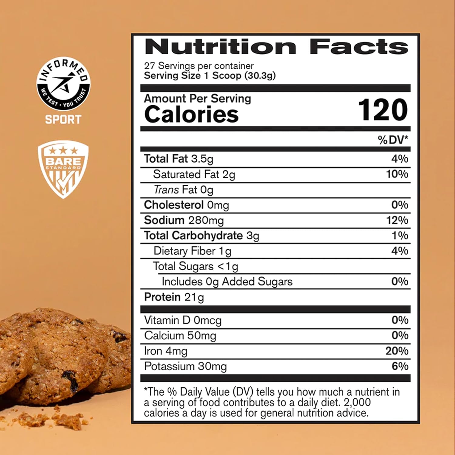 BARE PERFORMANCE NUTRITION BPN Vegan Oatmeal Cookie Protein + Strong Greens Pineapple Coconut Bundle