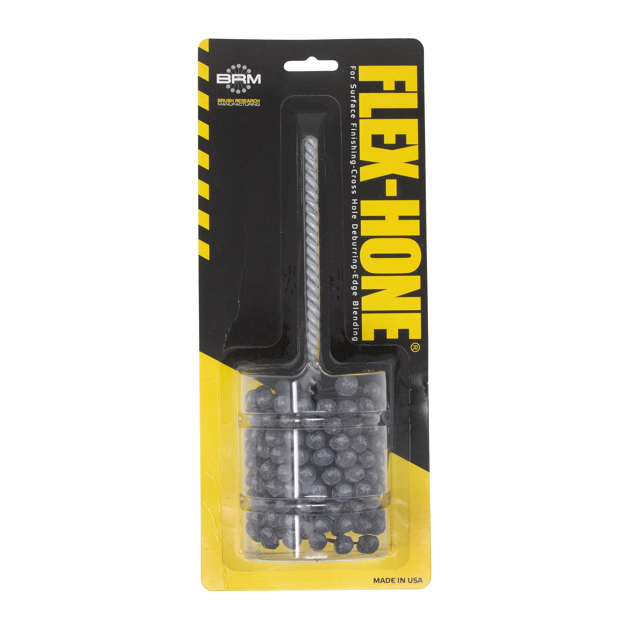 Flex-Hone Cylinder Hone 8" Diameter, 240 Grit Silicon Carbide For Deglazing & Deburring - View #5