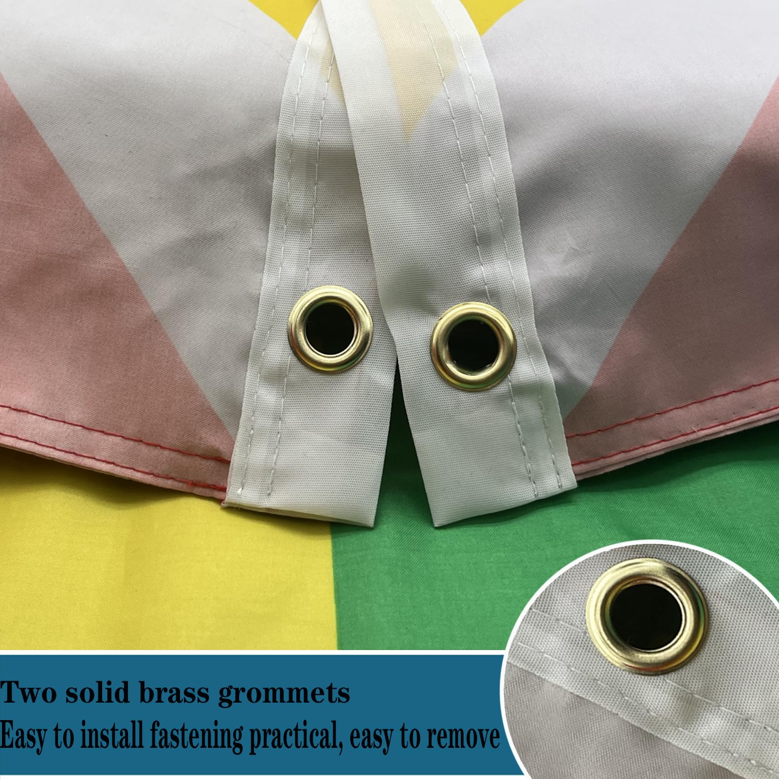 Progress Pride Flagge – Bunt, Wetterfest & Doppelseitig Für Draußen!