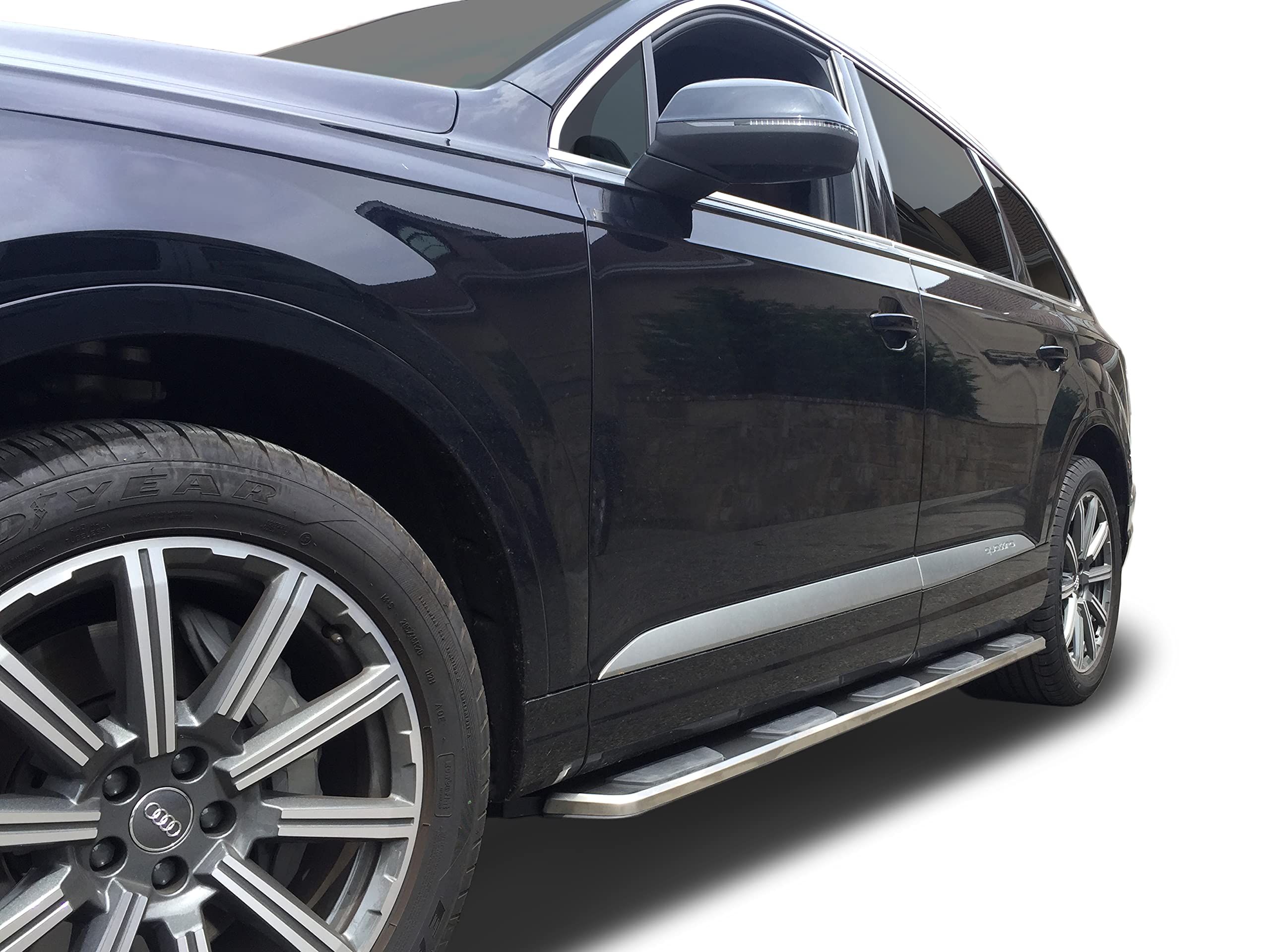 Broadfeet OE Style Aluminium Side Running Boards fits: 2016-2022 Audi Q7