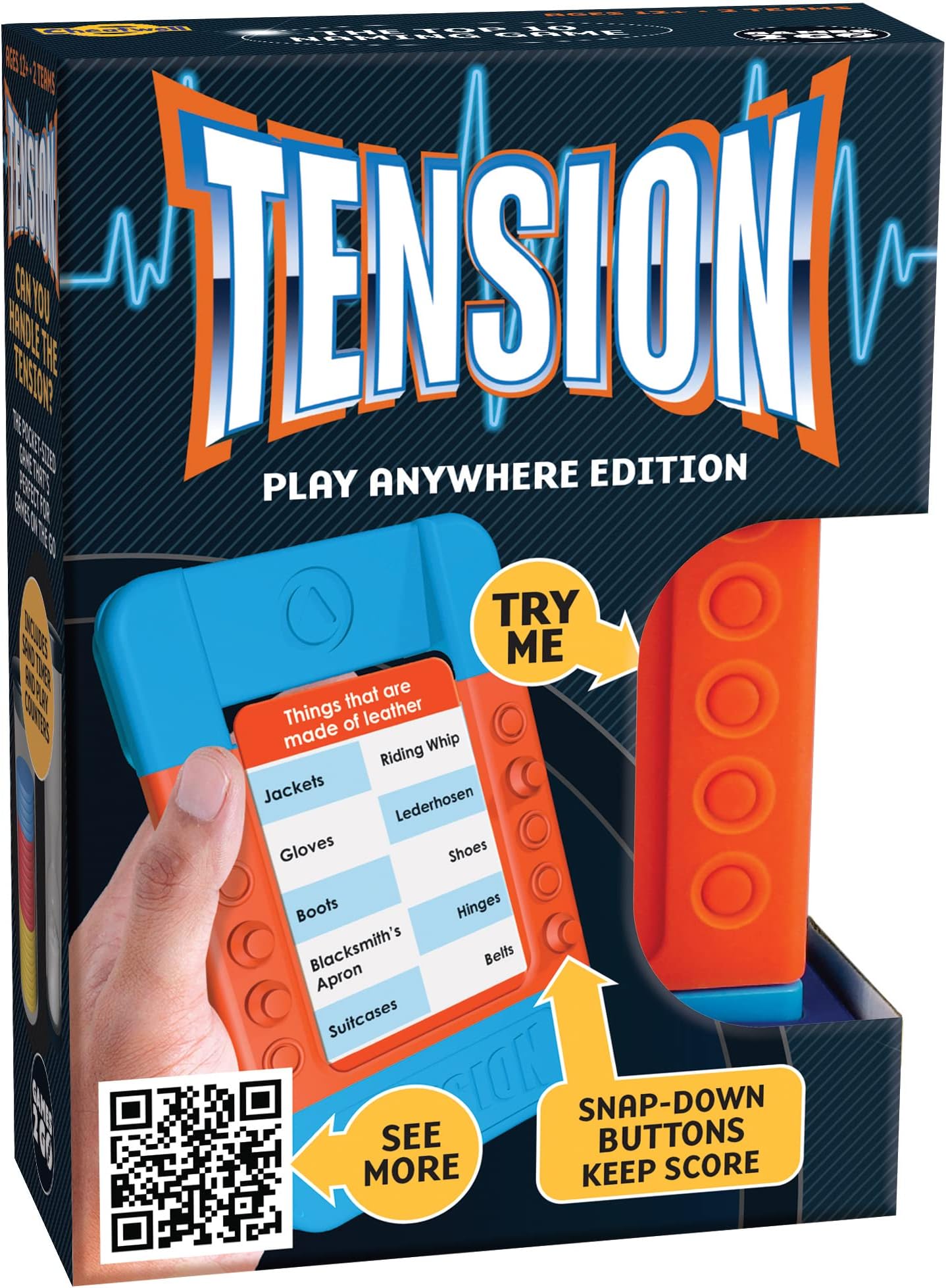 Cheatwell Games Travel Tension - The Play Anywhere Top 10 Naming Game Edition - for 2 or More Players Ages 12 and up