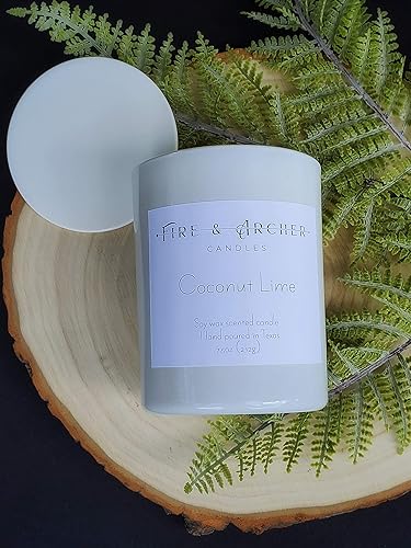 Miniatura 4 de Coconut Lime soy candle