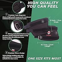 Vista 2 de Kettlebell Wrist Guards, Adjustable Straps for Comfortable Fit, 7mm Protection - Covers Wrist and Forearm, Wear on Skin and Shirt, Lightweight and
