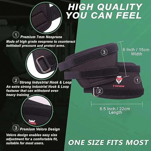 Miniatura 2 de Muñequeras con pesas rusas, correas ajustables para un ajuste cómodo, protección de 0.276 in, cubre muñeca y antebrazo, uso en piel y camisa, ligero