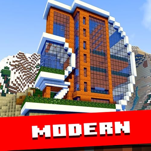 Free Design Modern House for Mod Minecraft PE