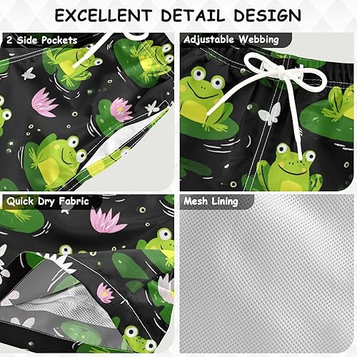 Miniatura 2 de Dussdil Boy's Boys Swim Trunks Kid's Toddler Swim Board Shorts Beach Swimwear Swimsuit Bathing Suits