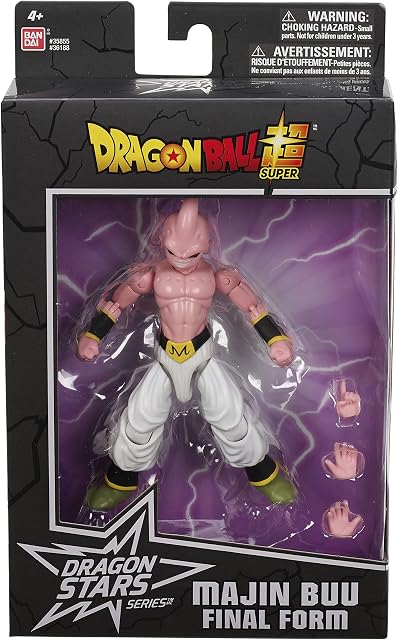 Dragon Ball 36188X Dragon Stars Majin Bu Final Form, Multicolor