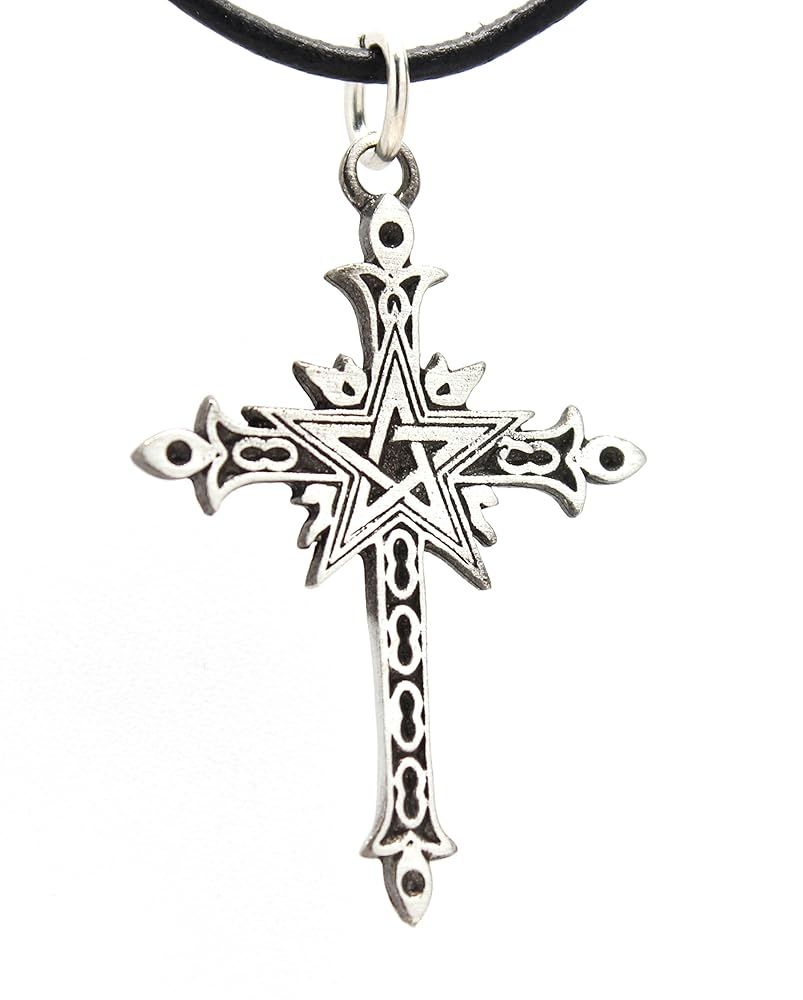 アクセサリー RosenKreuz guilty cross leather necklace 5/13再入荷【Rosen Kreuz】guilty cross leather necklace | OUR