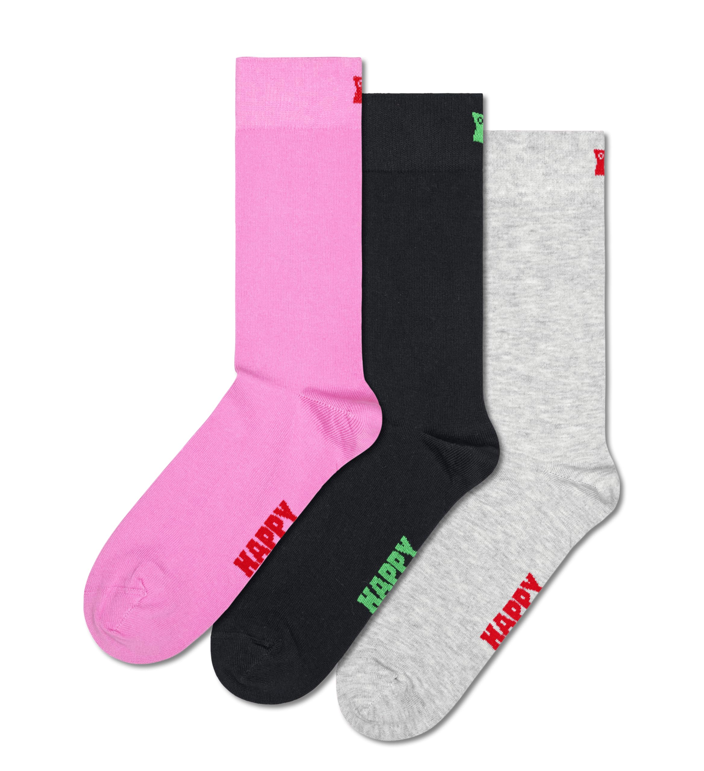 Solid Colored Sock Set- For Men and Women, Made with Sustainable Organic Cotton