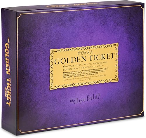 Buffalo Games - Juego «Willy Wonka's The Golden Ticket (El Boleto Dorado)»