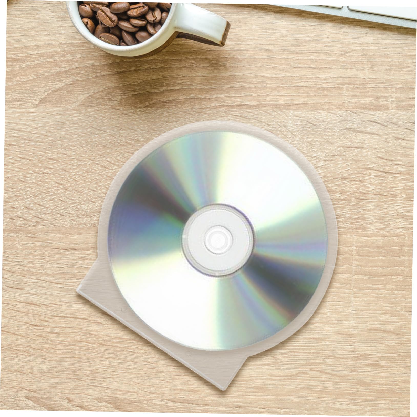 Alipis Custodia CD Rigid Plastica 50 Pezzi, Contenitore per Dischi Dvd e Cd, Porta Dischi Antigraffio Design Spesso per Organizzazione e Conservazione