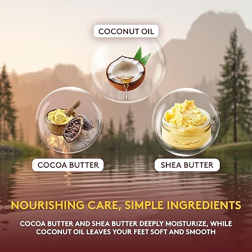 Miniatura 3 de OKAY **TODO NATURAL** Exfoliante de pies de manteca de cacao 6 onzas  6.0 fl oz