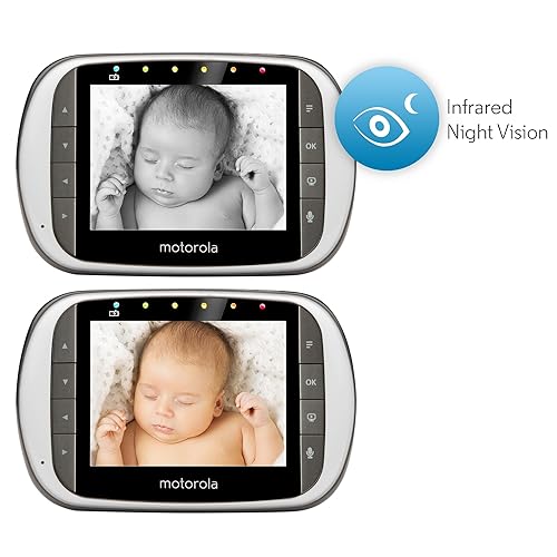 Miniatura 6 de Motorola MBP853CONNECT Monitor de bebé de modo dual con monitor LCD de 35 pulgadas y visualización de Internet Wi-Fi