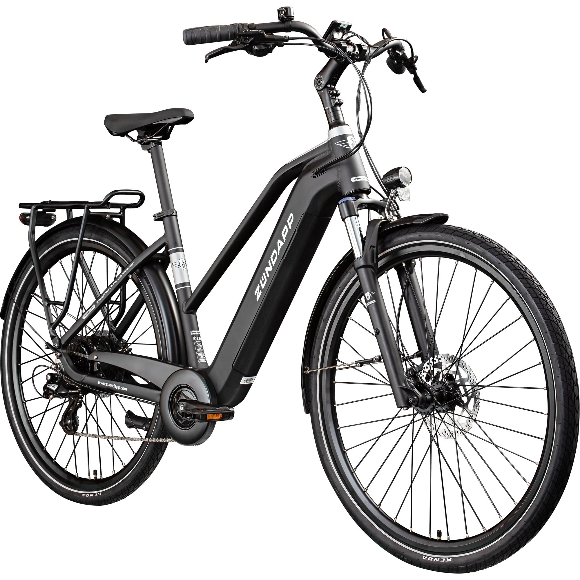 ZÜNDAPP Z810 28 Zoll E-Bike Damen Trekkingrad Trapezrahmen 8 Gänge