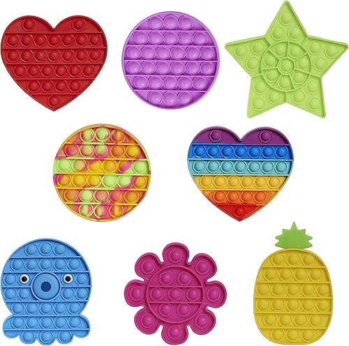 Fidgetz Pop Em - Surtido de juguetes para ansiedad, se venden por separado, los estilos pueden variar, juguetes sensoriales de botón para niños y