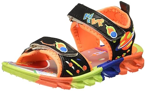 Liberty Unisex KDL-004 Black Casual Sandal & Floaters-11.5 Kids UK (30 EU) (2126001100)