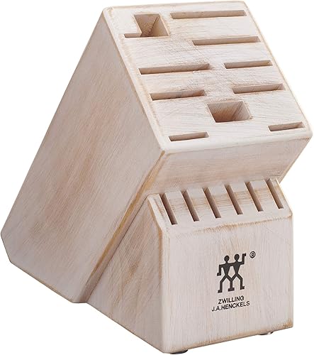 Miniatura 6 de ZWILLING Bloque de cuchillos doble, 16 ranuras, blanco rústico