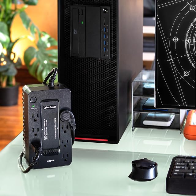 CyberPower ST425 Standby UPS Battery Backup and Surge Protector — photo 6