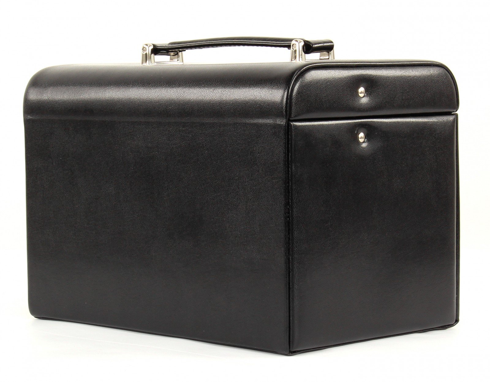 Windrose Szkatułka na biżuterię Merino Moda Jewelry Box Black czarna