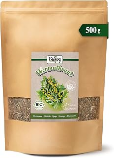 Biojoy Tisana di Assenzio BIO (500 g), essiccato e tagliato (Artemisia absinthium)