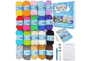 JoyTag Crochet Kit for Beginners: Your Gateway to Colorful Creations