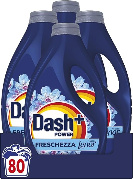Offerta -51%: Dash Power Detersivo Liquido Lavatrice a 22,99€