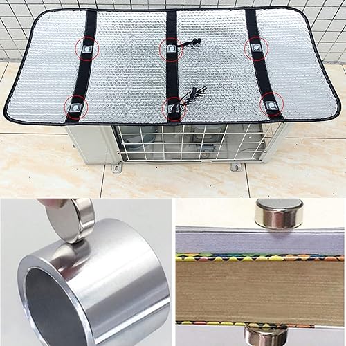 Miniatura 2 de Cubiertas de aire acondicionado, cubierta de aire acondicionado para exterior, cubierta de unidad de aire acondicionado para todas las estaciones,