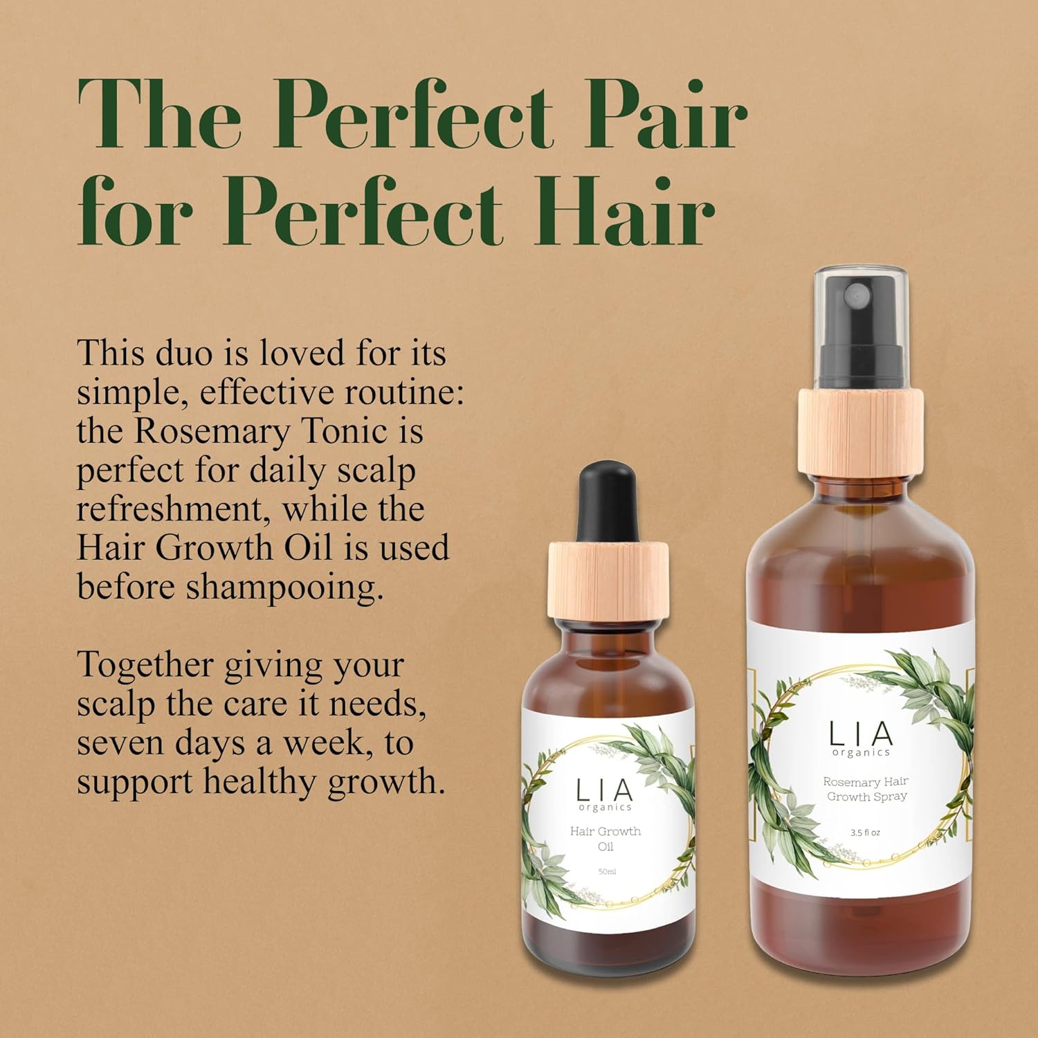 Lia Organics Rosemary Hair Growth Scalp Spray - Image 7