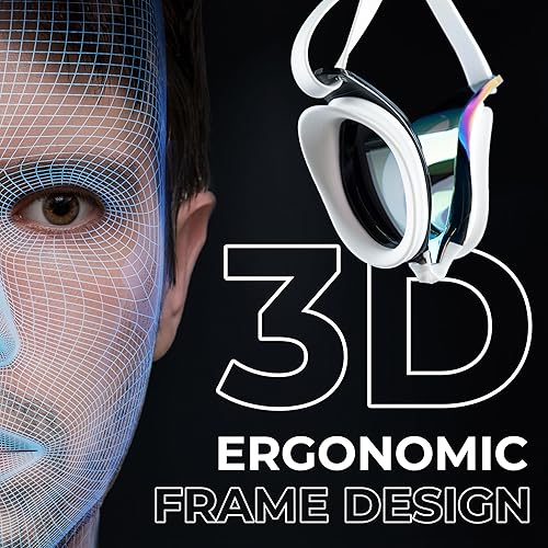 Miniatura 2 de THEMAGIC5 Diseñado para natación recreativa y competitiva  Gafas de natación para adultos para hombres y mujeres  Antivaho y sin fugas