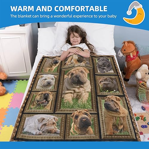 Vista 79 de Samoyed - Manta para mujeres, hombres y niños, regalos para amantes de los perros, manta de franela suave, acogedora, ligera y cálida para Samoyedo