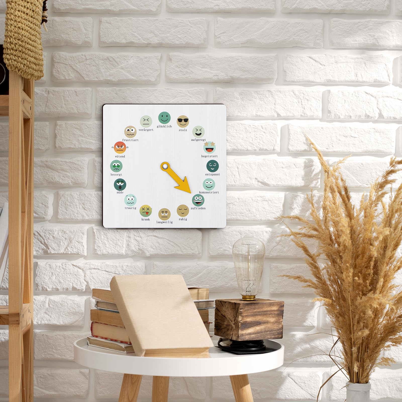 Wackelnde Holzfigur Magnetisch - Lustige Dashboard Deko Für Auto & Schreibtisch