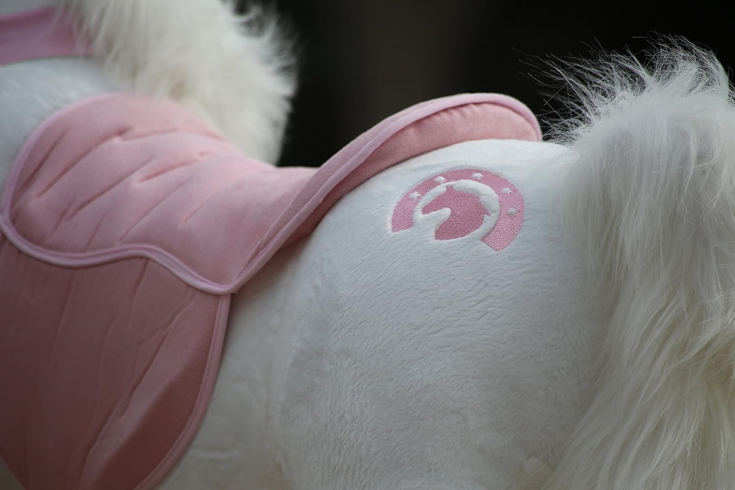 Get Discount 70% Price Medallion - My Pony Ride On Real Walking Horse for Children 3 to 6 Years Old or Up to 65 Pounds (Color Small Pink Unicorn)